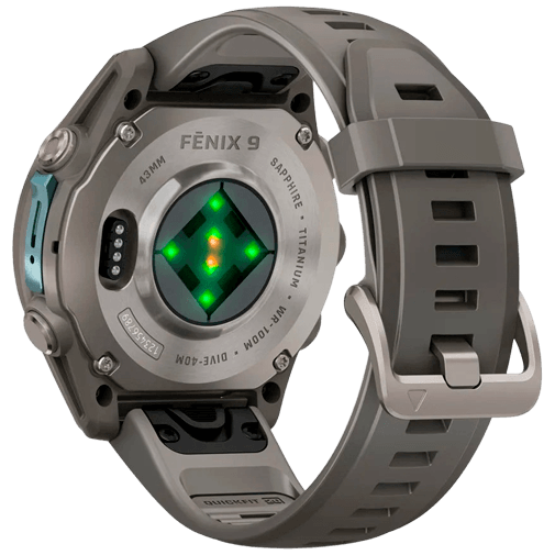 Garmin Garmin Fenix 9 43mm Titanium Smartwatch - Saffierglas