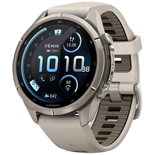 Garmin Garmin Fenix 9 Pro inReach 43mm Titanium Smartwatch, foto 2 van 6