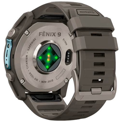 Garmin Garmin Fenix 9 51mm Titanium Smartwatch - Saffierglas