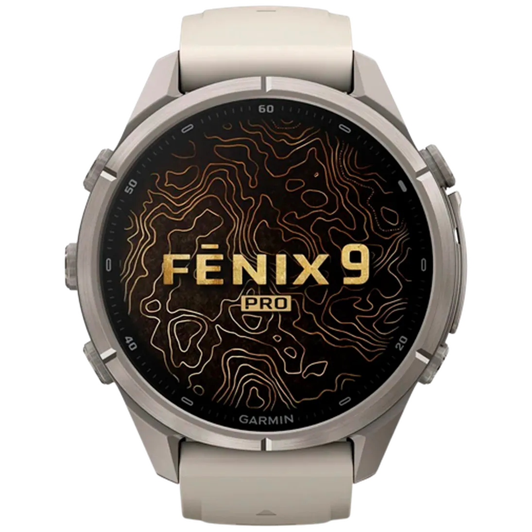 Garmin Garmin Fenix 9 Pro 43mm Multisporthorloge - Titanium met Saffierglas