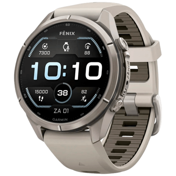 Garmin Garmin Fenix 9 Pro 43mm Multisporthorloge - Titanium met Saffierglas