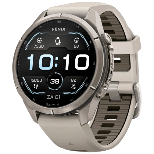Garmin Garmin Fenix 9 Pro 43mm Multisporthorloge - Titanium met Saffierglas