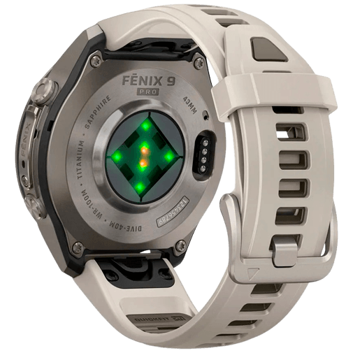 Garmin Garmin Fenix 9 Pro 43mm Multisporthorloge - Titanium met Saffierglas