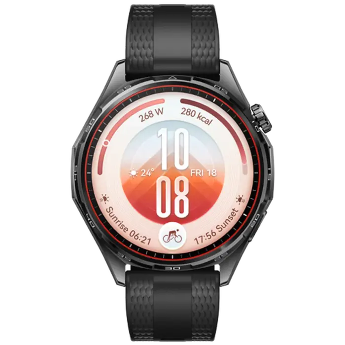 Huawei Huawei Watch GT 7 46mm Smartwatch - Grijs met Zwarte Band