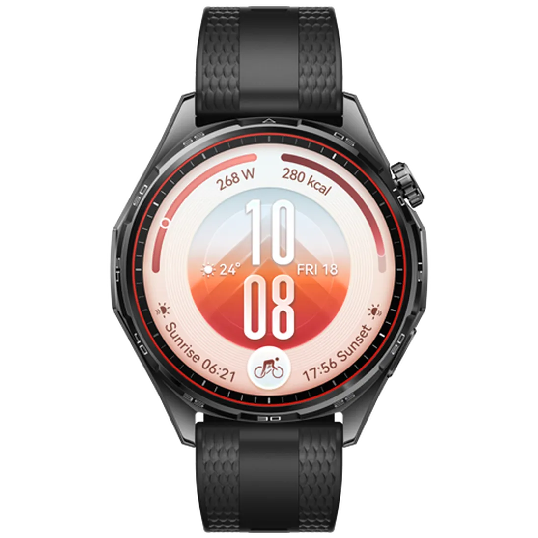 Huawei Huawei Watch GT 7 46mm Smartwatch - Grijs met Zwarte Band