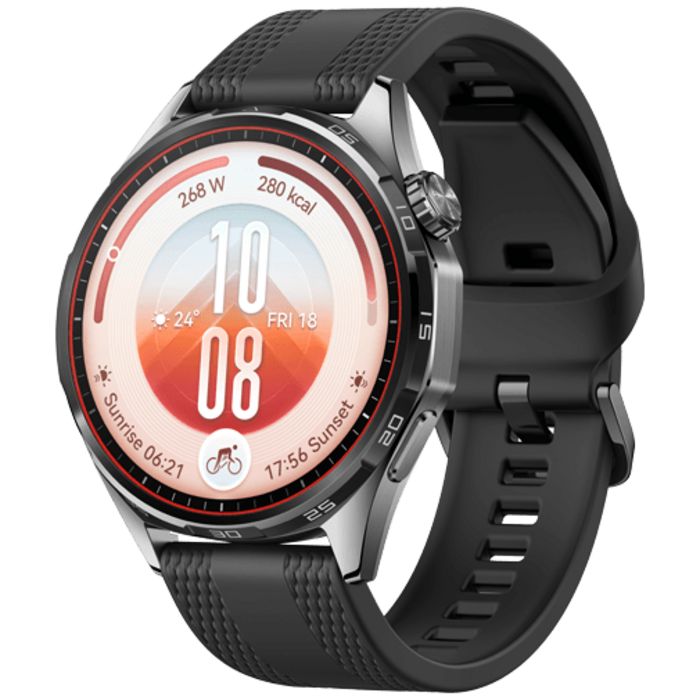 Huawei Huawei Watch GT 7 46mm Smartwatch - Grijs met Zwarte Band