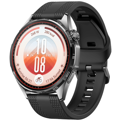 Huawei Huawei Watch GT 7 46mm Smartwatch - Grijs met Zwarte Band
