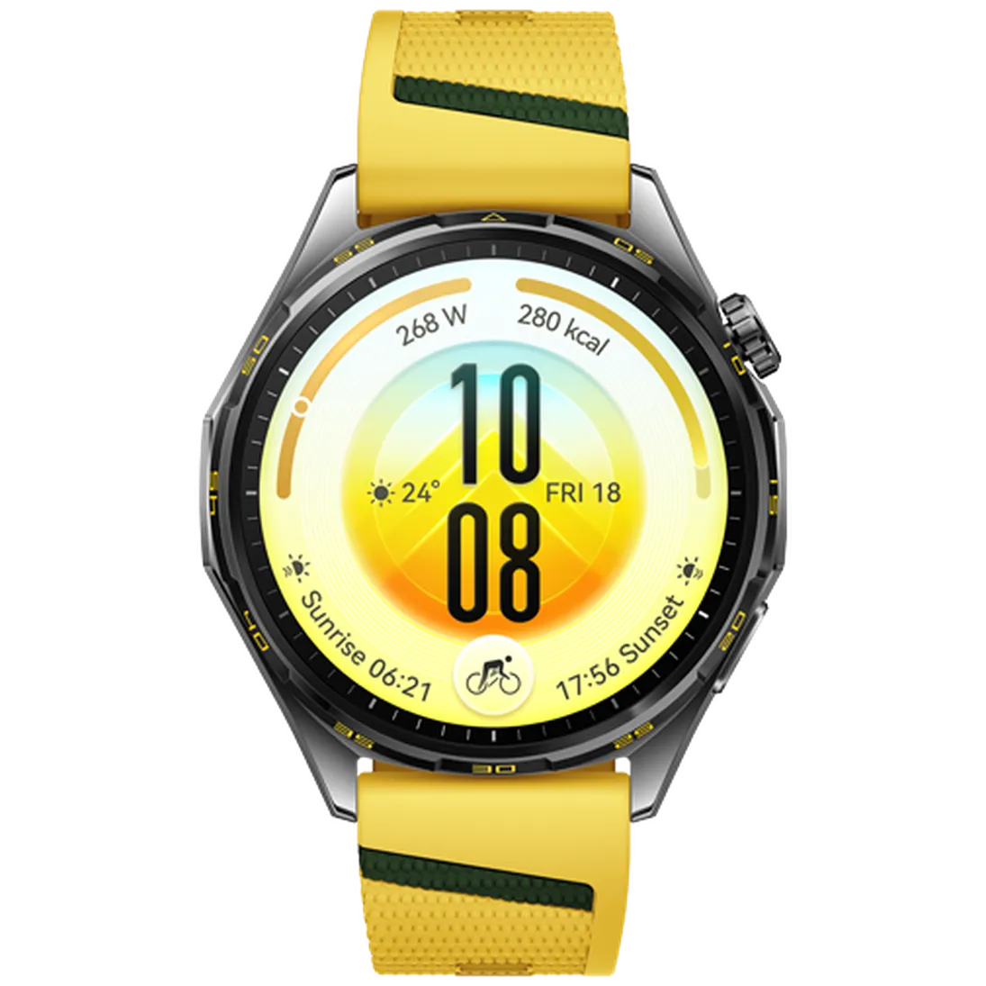 Huawei Huawei Watch GT 7 Smartwatch 46mm - Grijs met Gele Band