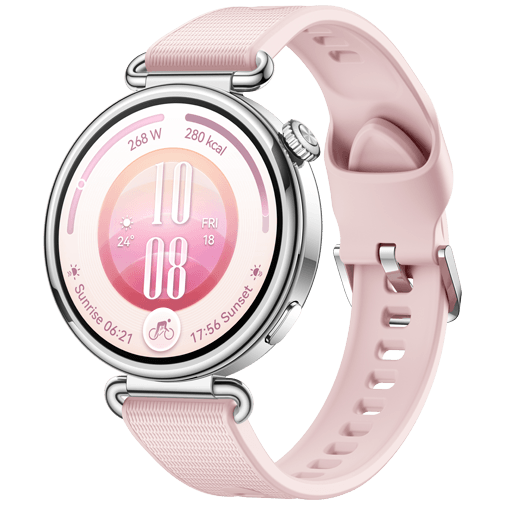 Huawei Huawei Watch GT 7 Smartwatch 41mm - Zilver met Roze Band