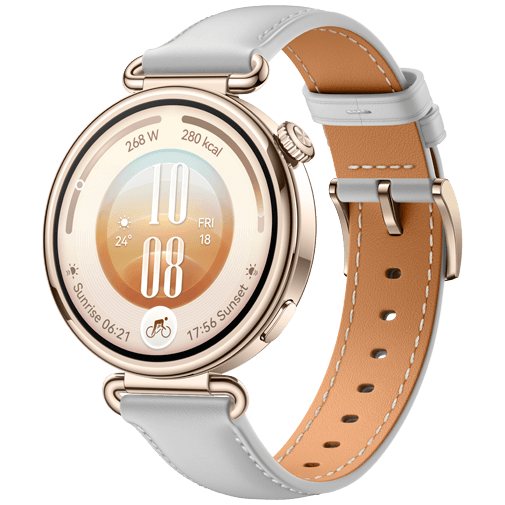 Huawei Huawei Watch GT 7 41mm Goud (Grijze Band) Smartwatch