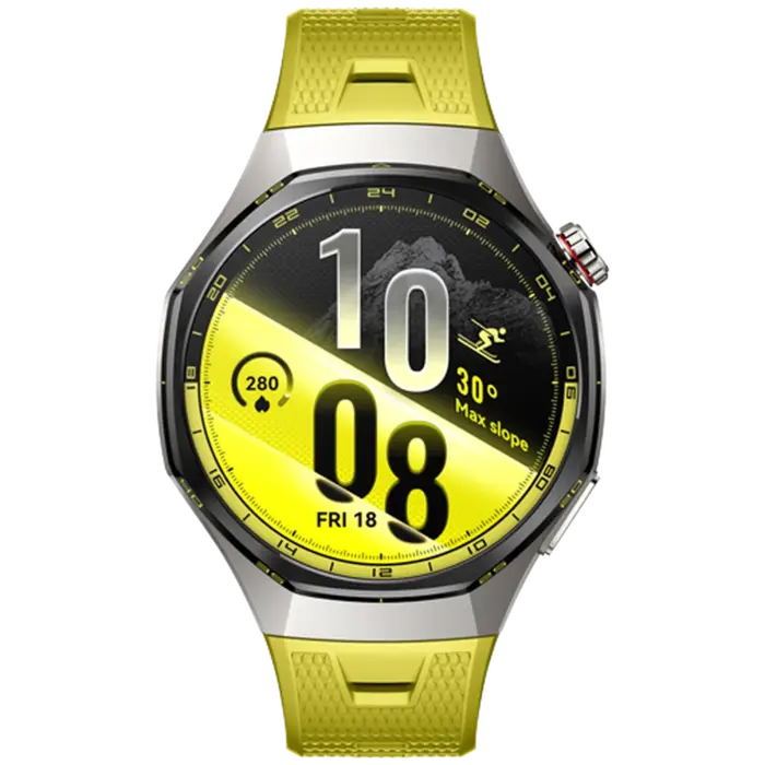 Huawei Huawei Watch GT 7 Pro 46mm Zilver met Gele Band