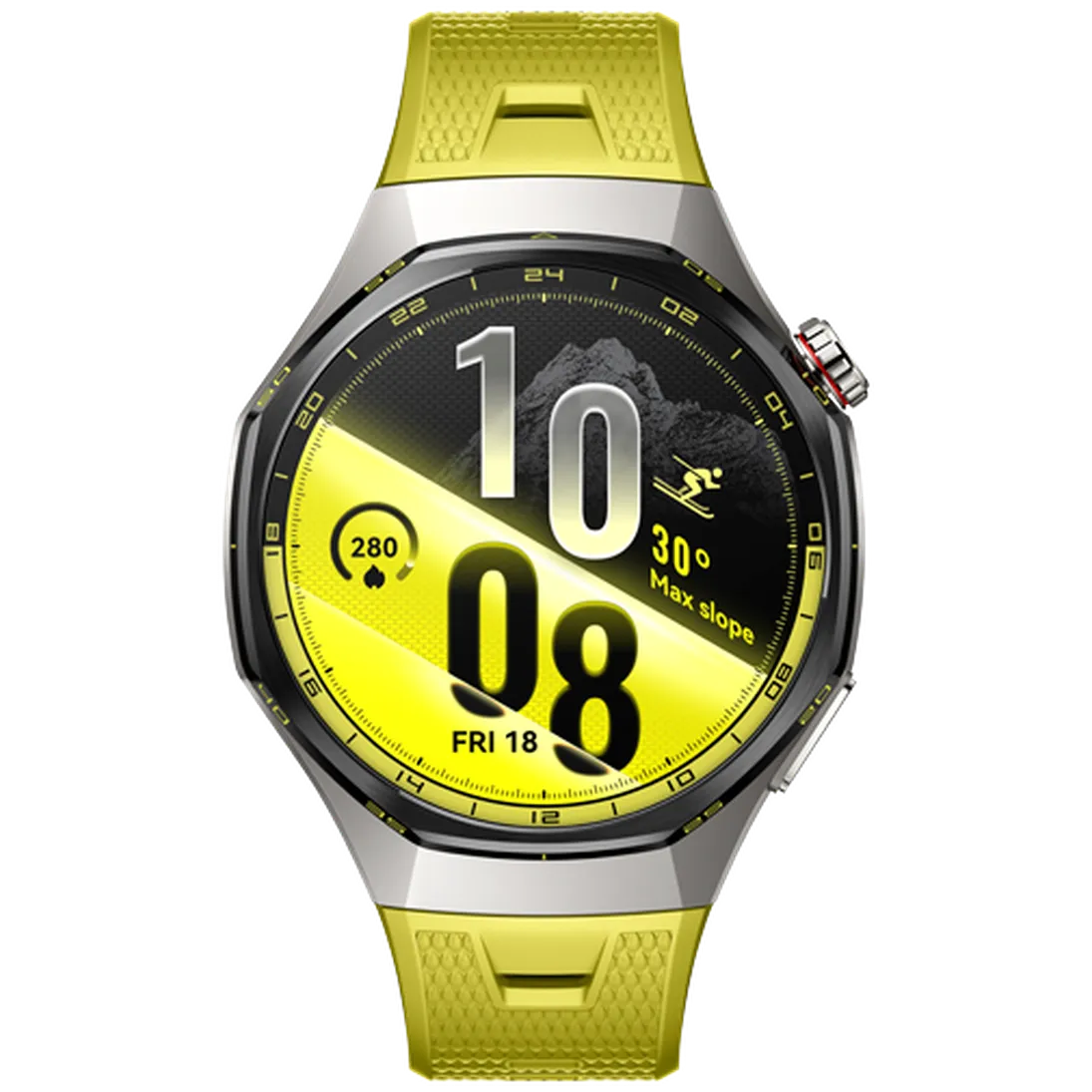 Huawei Huawei Watch GT 7 Pro 46mm Zilver met Gele Band