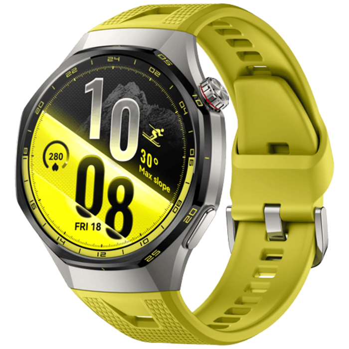 Huawei Huawei Watch GT 7 Pro 46mm Zilver met Gele Band