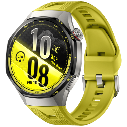 Huawei Huawei Watch GT 7 Pro 46mm Zilver met Gele Band, foto 2 van 2