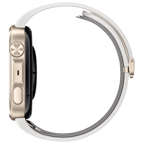 Huawei Huawei Watch D3 Smartwatch - Goud met Witte Band, foto 3 van 6