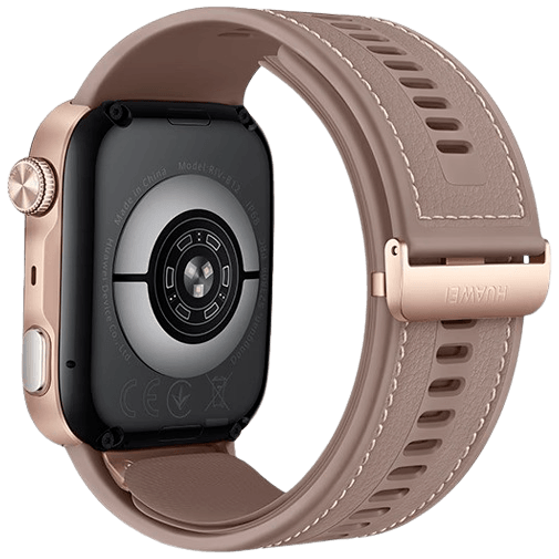 Huawei Huawei Watch D3 Smartwatch - Goud met Bruine Band