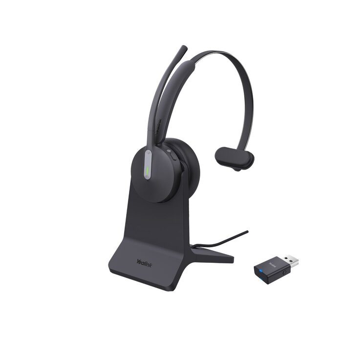 Yealink Yealink WH64 Hybrid Mono Draadloze Headset met Oplaadstandaard (UC)