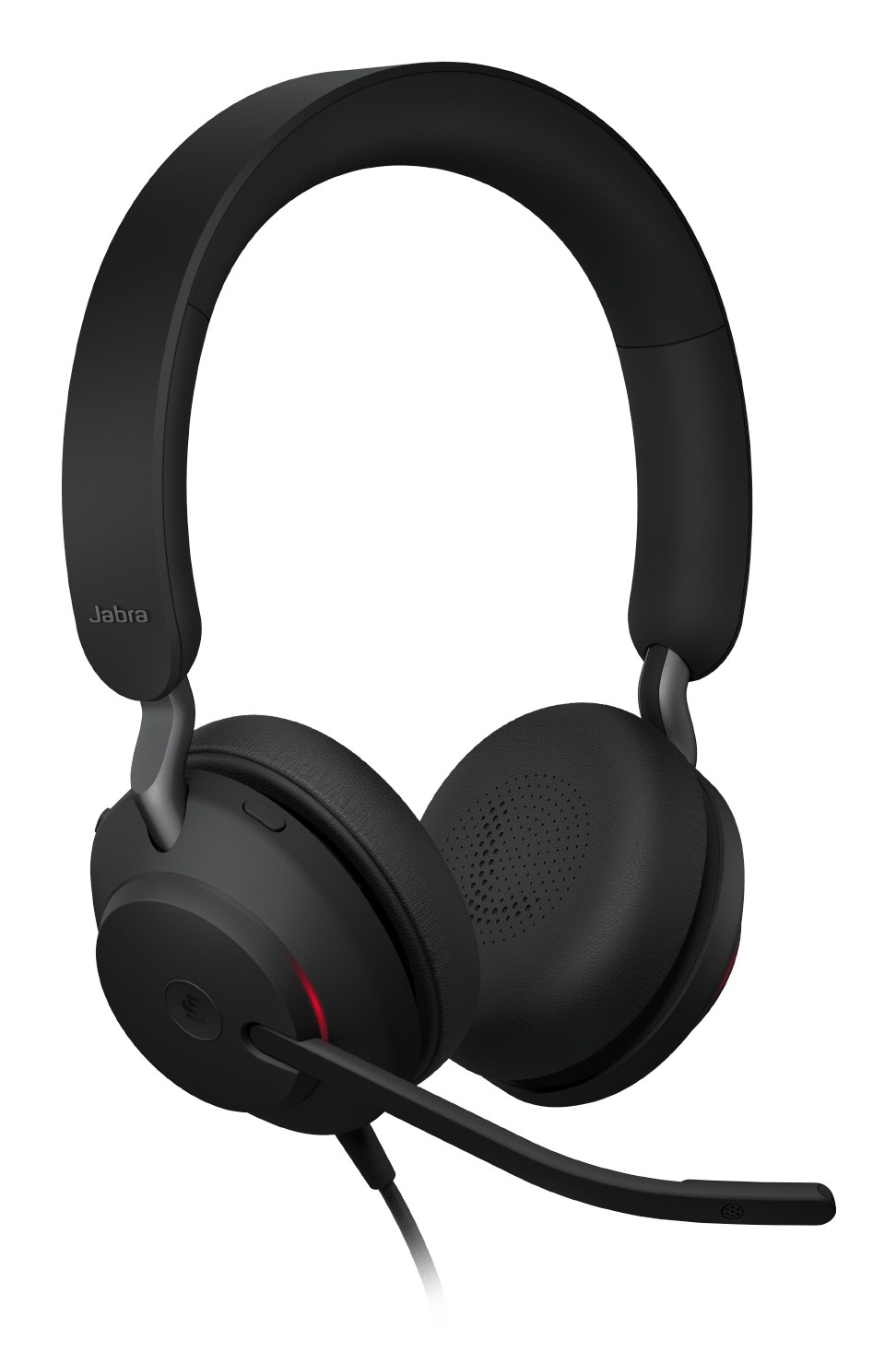 Jabra Jabra Evolve2 40 SE UC Stereo Bedrade Headset (USB-A & USB-C) Zwart