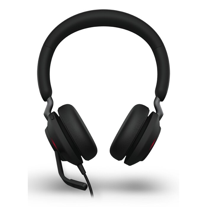 Jabra Jabra Evolve2 40 SE UC Stereo Bedrade Headset (USB-A & USB-C) Zwart