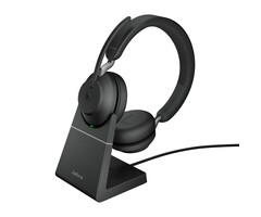 Jabra Jabra Evolve2 65 Stereo Headset met Oplaadstandaard - MS Teams (Zwart)