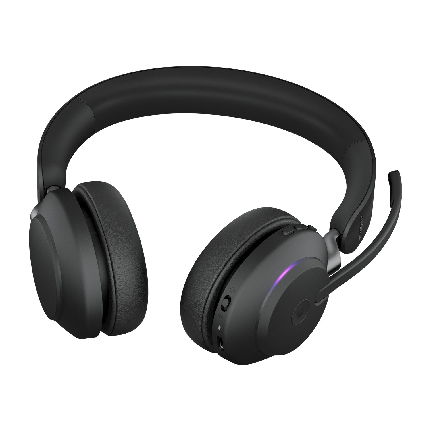 Jabra Jabra Evolve2 65 Stereo Headset met Oplaadstandaard - MS Teams (Zwart), foto 5 van 6