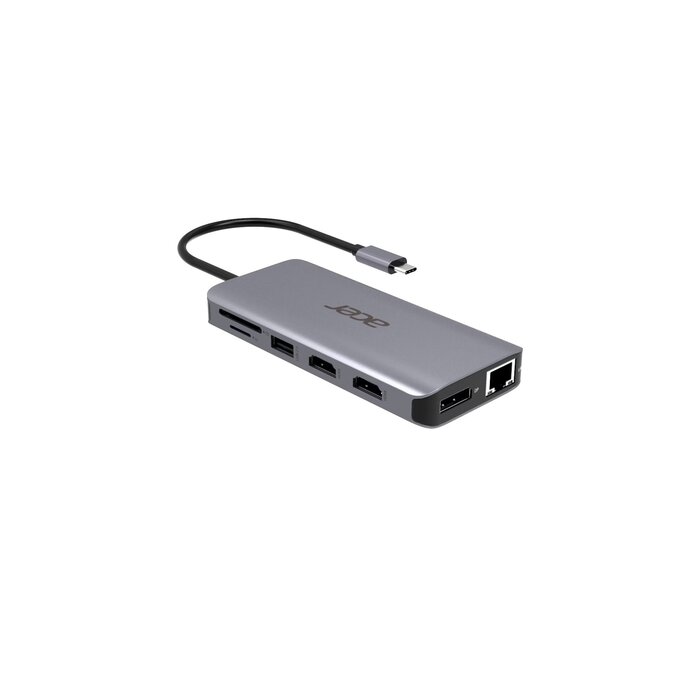 Acer Acer 12-in-1 USB-C Hub Multiport Adapter - HDMI, DP & LAN