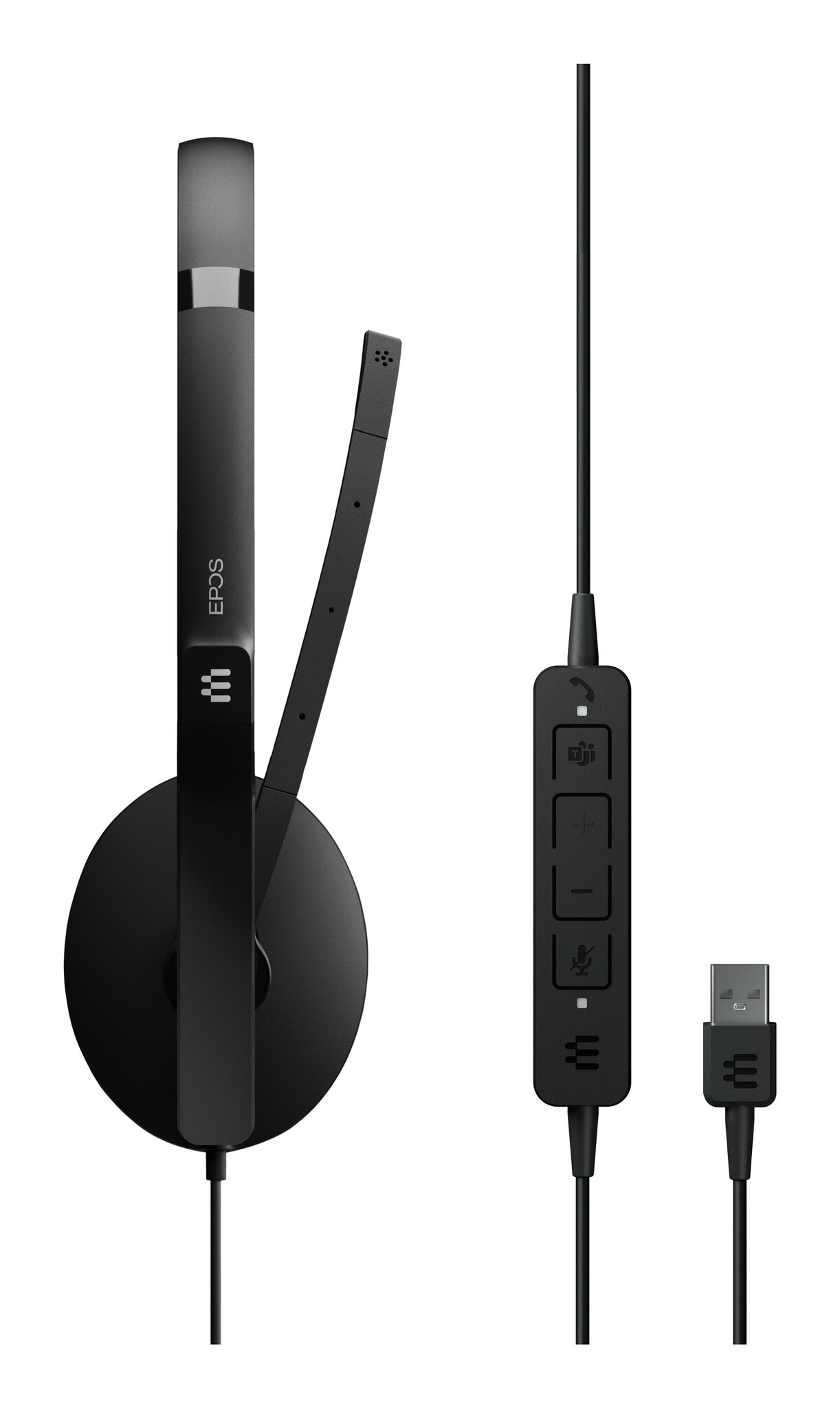 EPOS EPOS ADAPT 160T USB II Stereo Headset - Microsoft Teams (USB-A), foto 5 van 6
