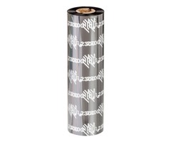 Zebra 2300 Wax Lint 84mm x 74m Zwart (12 Stuks) - 02300GS06407