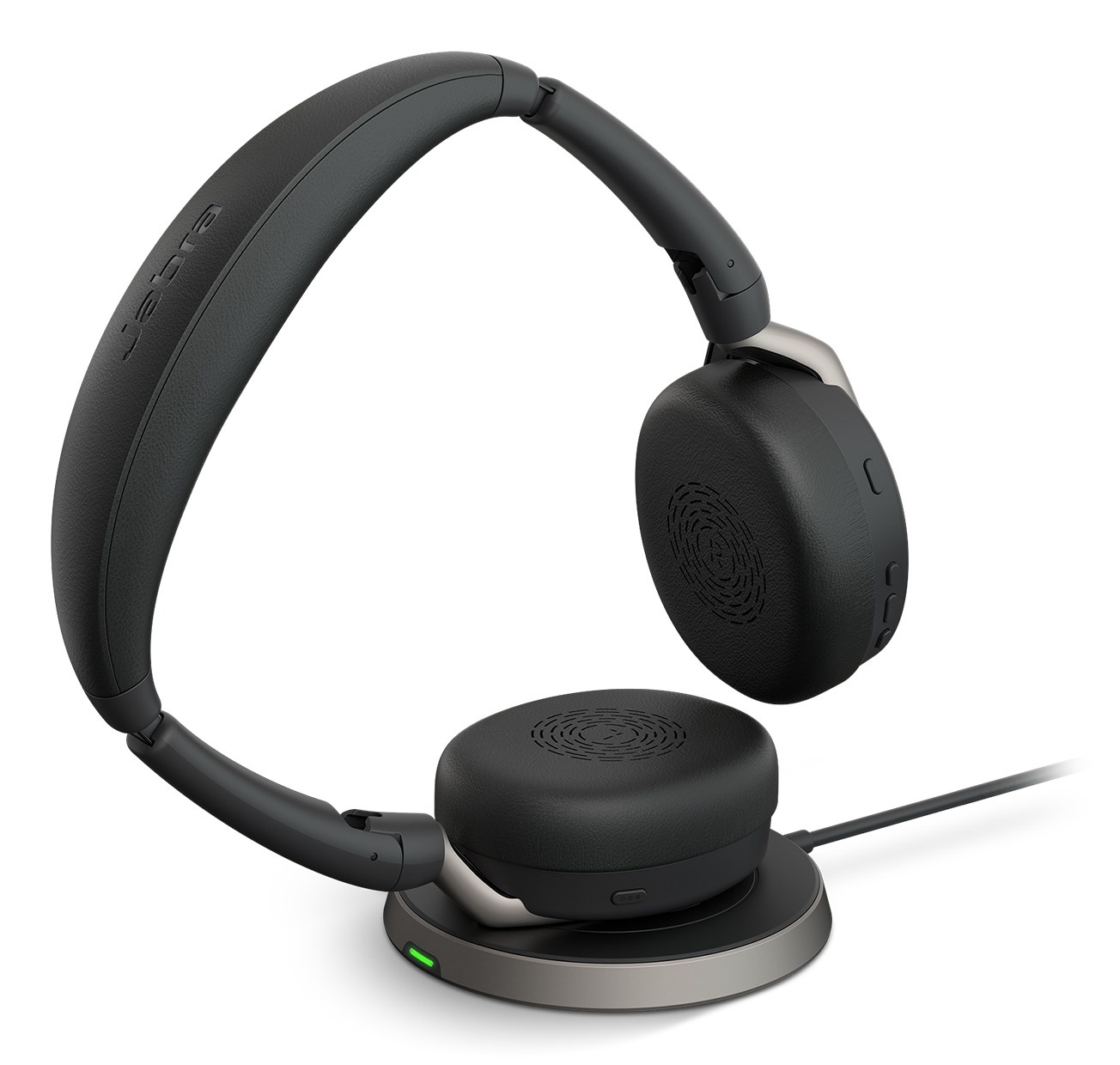 Jabra Jabra Evolve2 65 Flex UC Stereo Draadloze Headset met Oplaadpad, foto 4 van 4