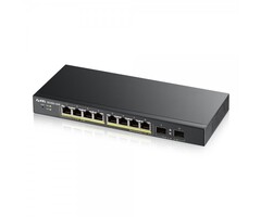 Zyxel Zyxel GS1900-8HP v3 Smart Managed 8-Poort Gigabit PoE+ Switch