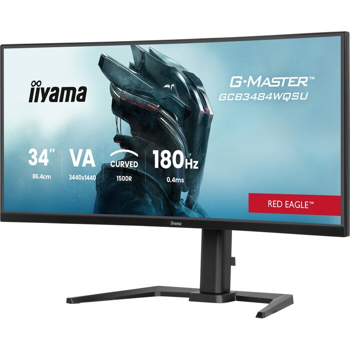 iiyama iiyama G-Master Red Eagle GCB3484WQSU-B1 34" UWQHD Curved Monitor