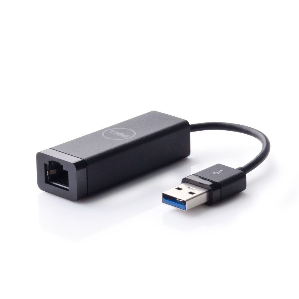 Dell Dell USB 3.0 naar Gigabit Ethernet Adapter - RJ45 (470-ABBT), foto 2 van 5