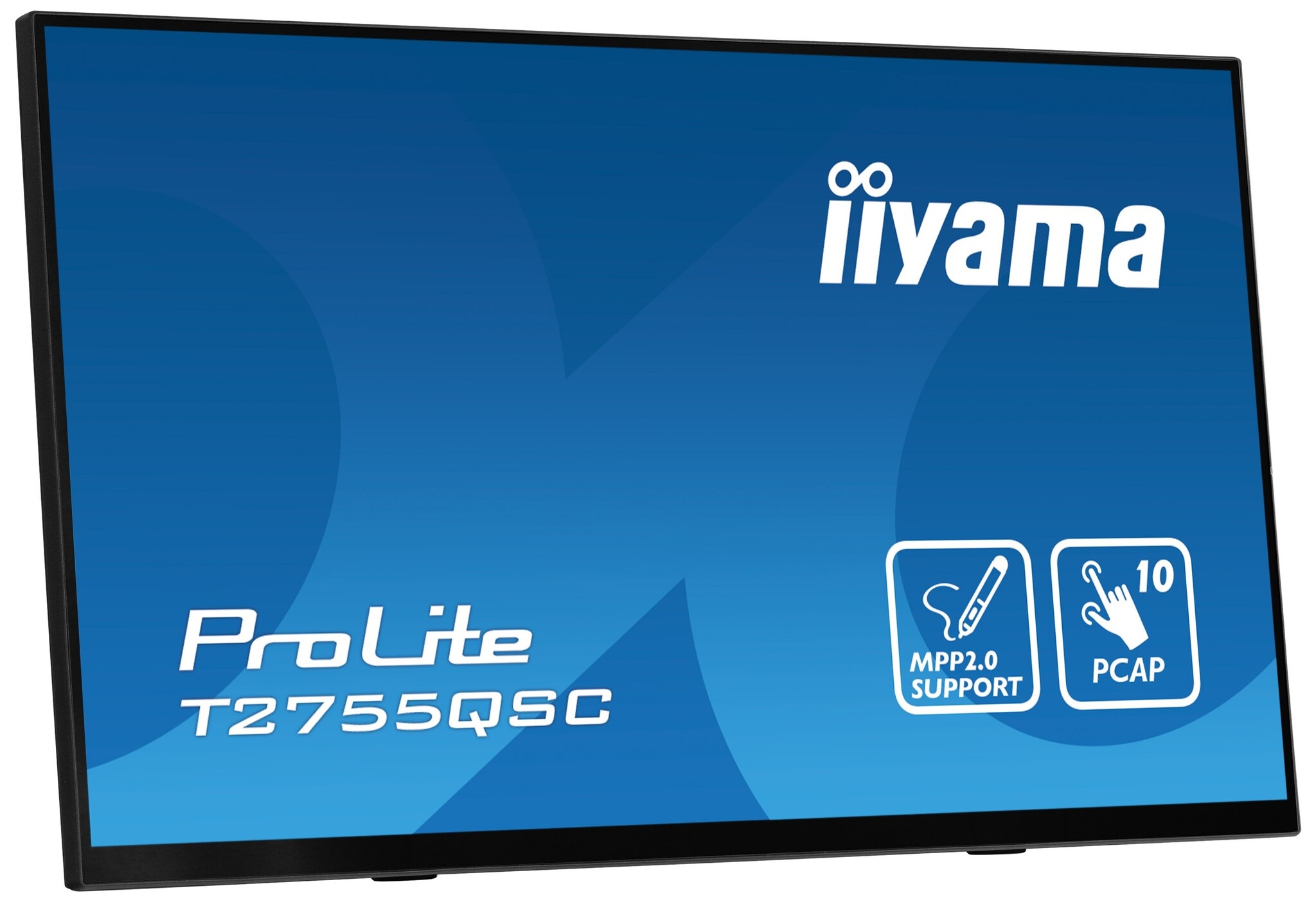 iiyama iiyama ProLite T2755QSC-B1 27" WQHD Touchscreen Monitor - IPS, foto 4 van 6