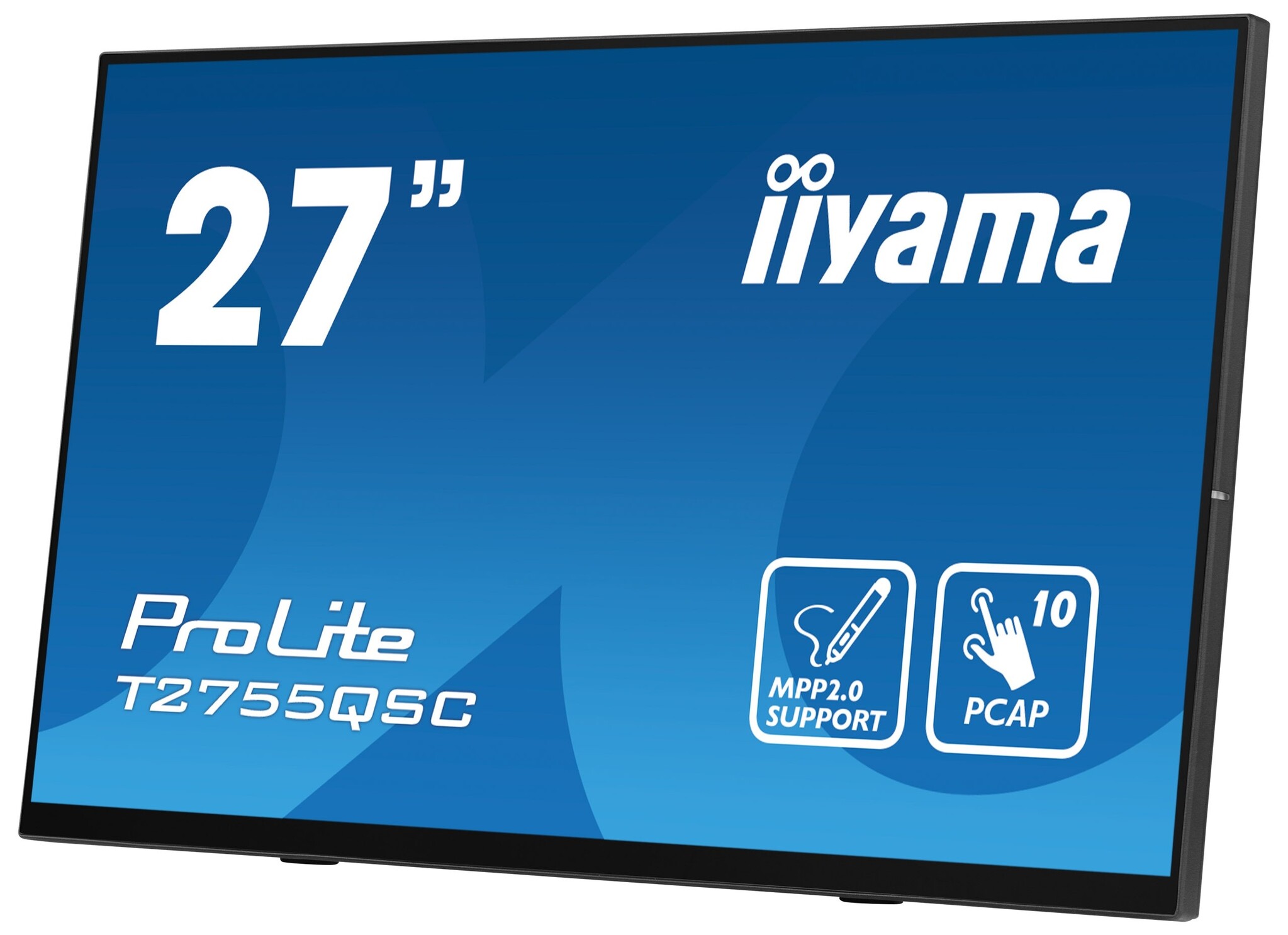 iiyama iiyama ProLite T2755QSC-B1 27" WQHD Touchscreen Monitor - IPS, foto 5 van 6