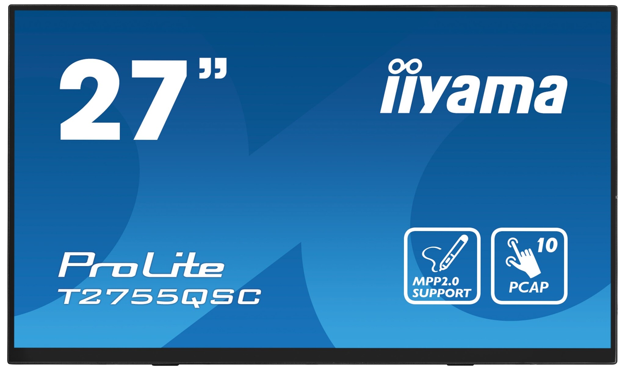 iiyama iiyama ProLite T2755QSC-B1 27" WQHD Touchscreen Monitor - IPS, foto 6 van 6