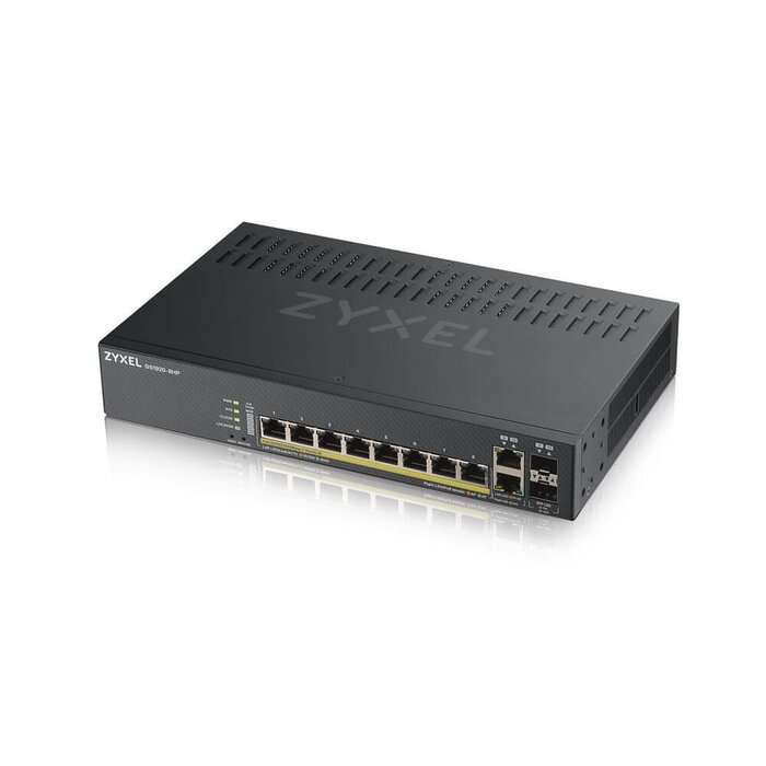 Zyxel Zyxel GS1920-8HPV2 Smart Managed 8-Poorts PoE+ Switch (130W)