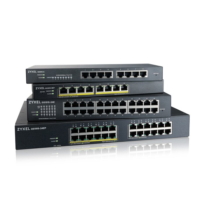Zyxel Zyxel GS1915-24E 24-Poorts Managed Gigabit Cloud Switch