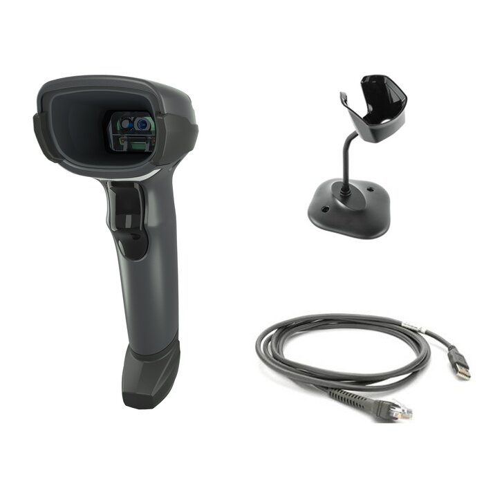 Zebra DS4608-SR 2D Barcodescanner USB Kit met Standaard