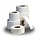 Zebra Z-Select 2000D Etiketten 57x76mm - 12 Rollen (3007209-T)