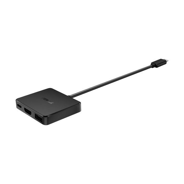 Asus ASUS DC100 USB-C Mini Dock - 4K HDMI, USB 3.2 & 100W PD - Zwart