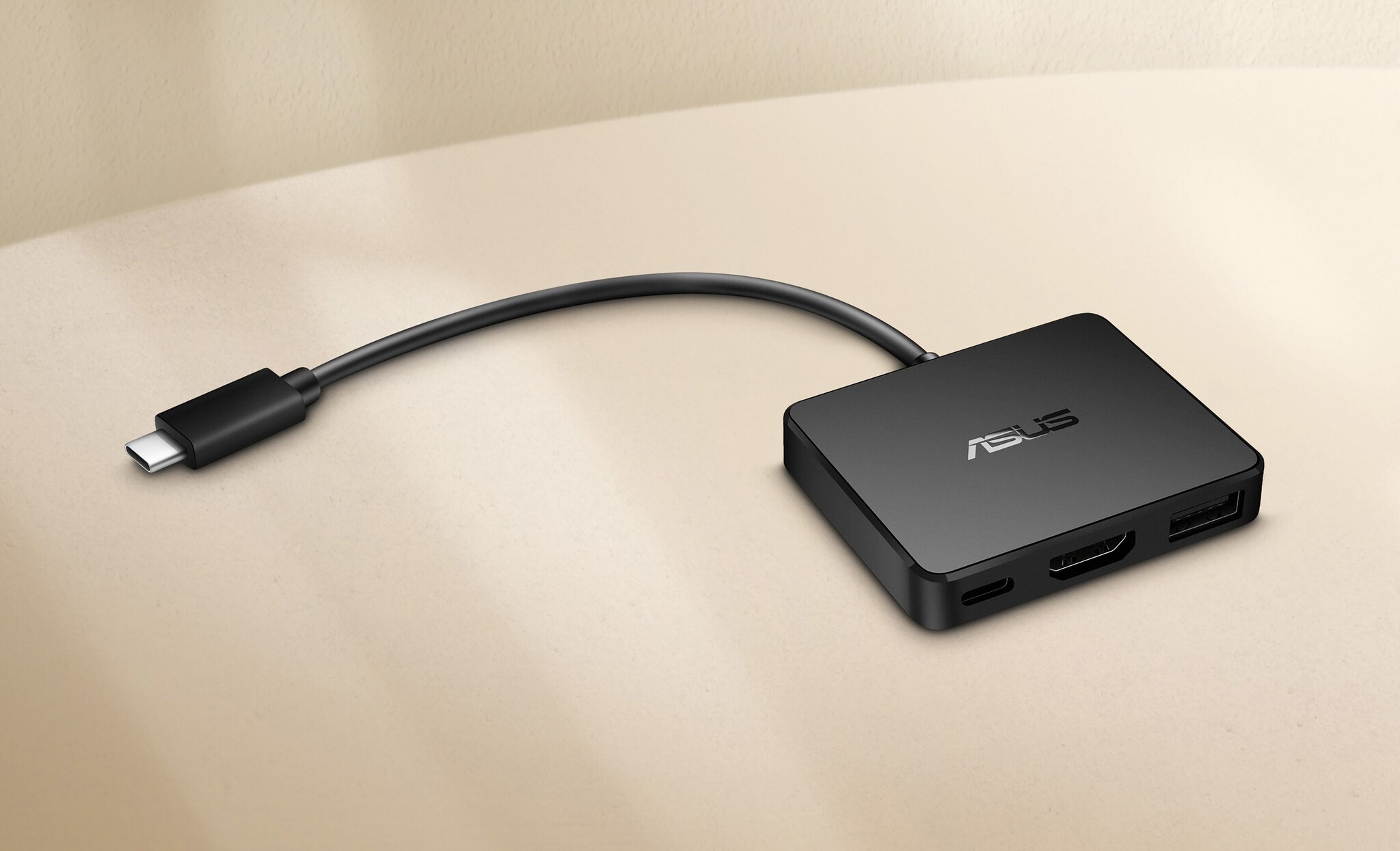 Asus ASUS DC100 USB-C Mini Dock - 4K HDMI, USB 3.2 & 100W PD - Zwart