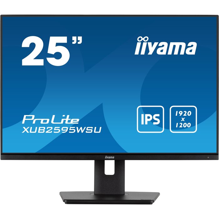 iiyama iiyama ProLite XUB2595WSU-B5 25" WUXGA IPS Monitor - In Hoogte Verstelbaar