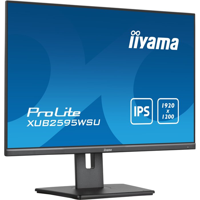 iiyama iiyama ProLite XUB2595WSU-B5 25" WUXGA IPS Monitor - In Hoogte Verstelbaar