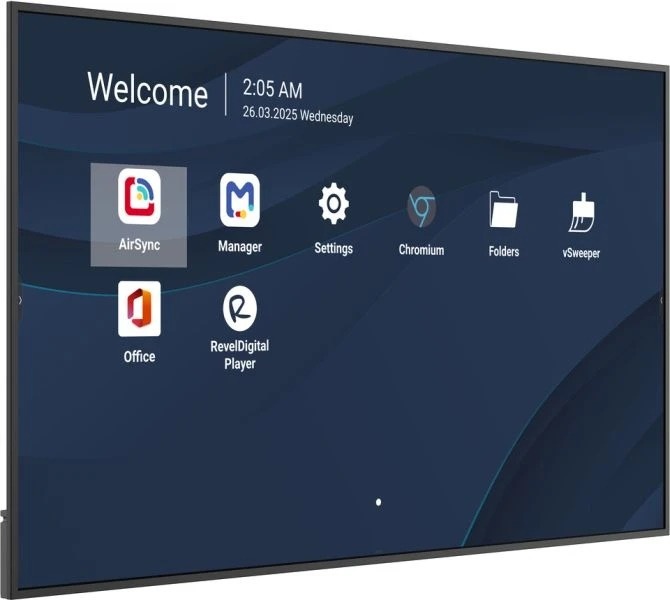 VIEWSONIC ViewSonic IFP8633 86 inch 4K Touch Display - Android 14 - 500 nits