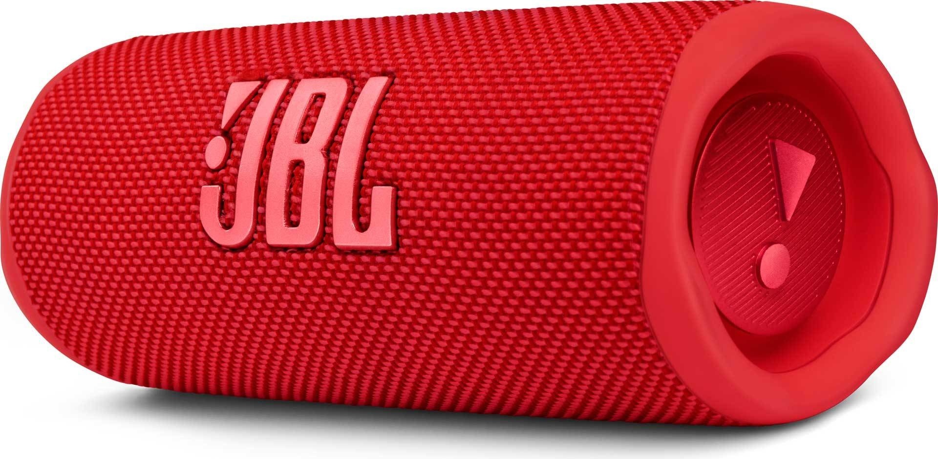 JBL JBL Flip 6 Rood - Draadloze Bluetooth Speaker 20W, foto 3 van 6