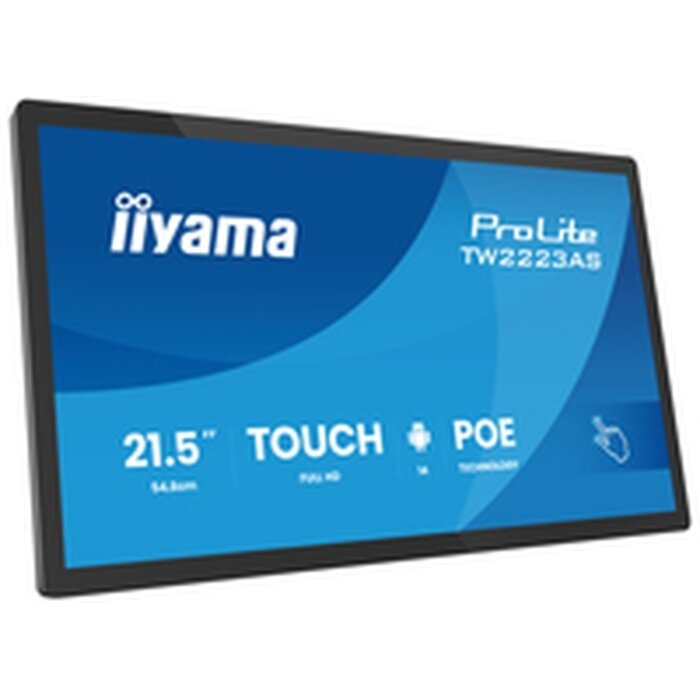 iiyama iiyama ProLite TW2223AS-B3P 22" Full HD Touchscreen - 24/7 - Android 14 - PoE