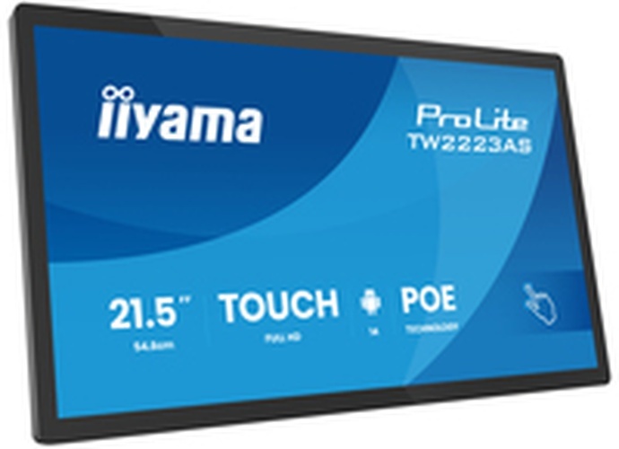 iiyama iiyama ProLite TW2223AS-B3P 22" Full HD Touchscreen - 24/7 - Android 14 - PoE
