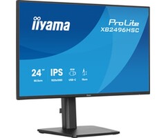 iiyama iiyama ProLite XB2496HSC-B1 24" Full HD IPS Monitor met USB-C Dock