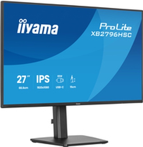 iiyama iiyama ProLite XB2796HSC-B1 27" Full HD IPS Monitor met USB-C 65W & Pivot