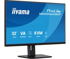 iiyama iiyama ProLite XB3294UHSCP-B1 32" 4K Monitor met USB-C Dock & KVM
